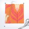 Floral Damask Bright Vintage Cream Retro Orange Funky Simple Custom Removable Wallpaper by Spoonflower Peel & Stick Wallpaper 2FT Wide